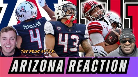 Arizona Utah Reaction Noah Fifita Wildcats Thump Bryson Barnes