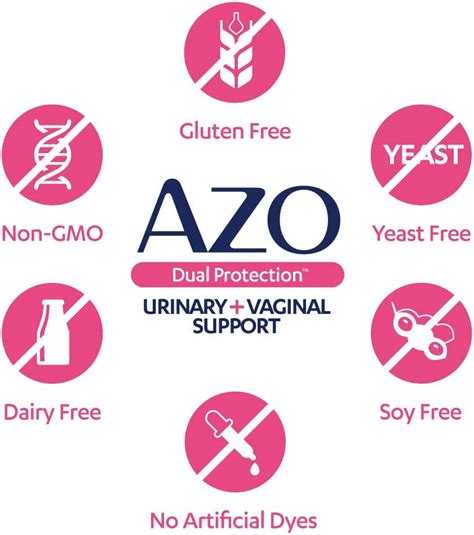 Azo Dual Protection Urinary Vaginal Support Prebiotic Plus Prove