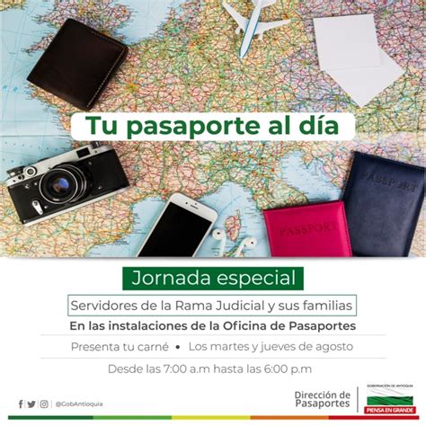 Jornada Especial De Pasaportes Para Los Servidores P Blicos Que Laboren