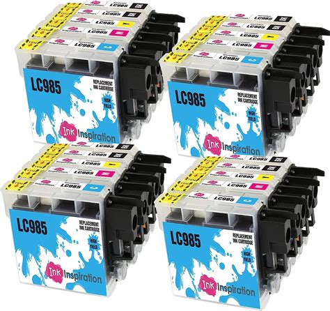 Ink Inspiration Remplacement Pour Brother LC985 Cartouches D Encre 20