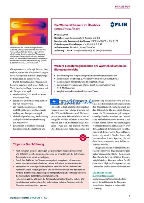 Digital Unterrichten Biologie Meinunterricht