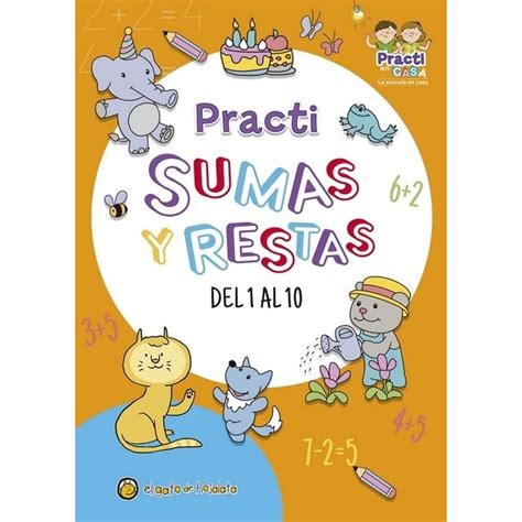 Libro Sumas Y Restas Practi Del 1 Al 10 Compromislibros Sbs