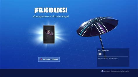 PARAGUAS DE LA VICTORIA TEMPORADA 10 TEMPORADA X FORTNITE BATTLE