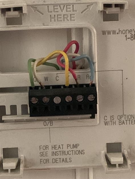 Thermostat Wiring Setup : r/hvacadvice