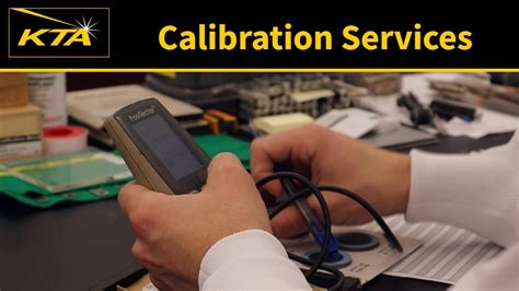 Calibration Services Kta Tator Inc Youtube