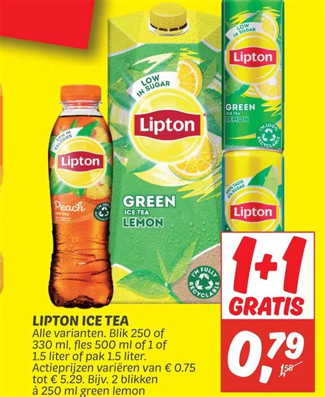 Lipton Ice Tea Aanbieding Bij Dekamarkt