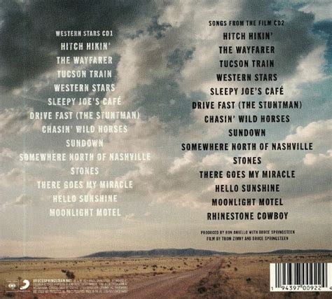 SPRINGSTEEN, Bruce - Western Stars: Songs From The Film - CD (2xCD) | eBay