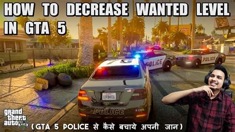 How To Decrease Wanted Level In Gta By Cheat Code One Take Gamer