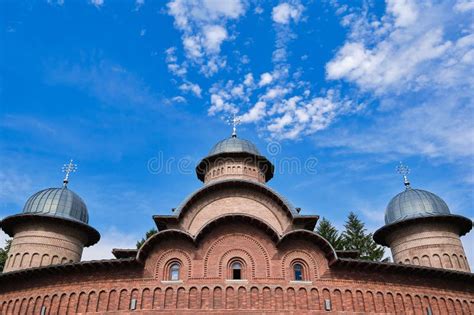 The Cathedral Of Curtea De Arge Early 16th Century Stock Photo