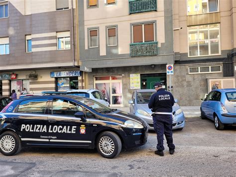 Polizia Locale Foggia Intensi Controlli In Zona Macchia Gialla