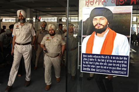 Indian Police Arrest Sikh Separatist Leader Amritpal Singh After Long