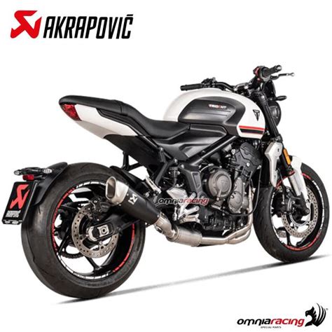 Scarico Completo Akrapovic Titanio Racing Triumph Trident 660