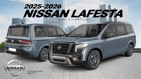 ALL NEW NISSAN LAFESTA 2025 2026 REDESIGN Digimods DESIGN YouTube