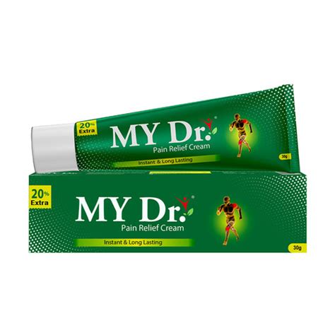 My Dr Pain Relief Cream 30gm And 36 Months Of Shelf Life At Best Price