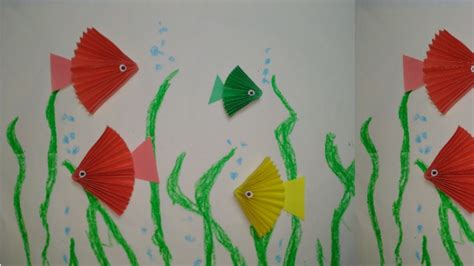 Cara Membuat Ikan Dari Kertas Origami Sazim Art Craft