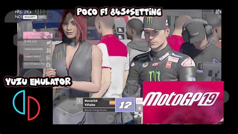 Motogp Switch Yuzu Android Emulator Poco F Setting Youtube