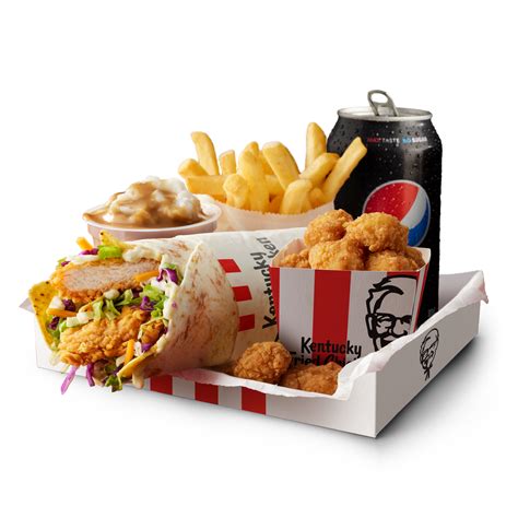 Zinger Crunch Twister Box Boxed Meals Kfc Menu