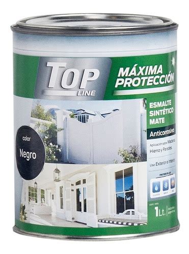 Esmalte Sintético Mate Topline 1 Litro PINTURAS ONLINE