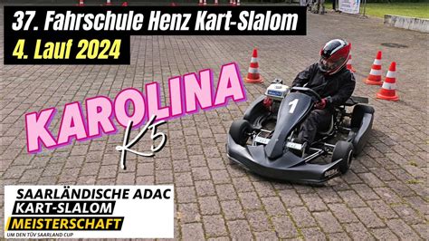 Karolina K Lauf Saarl Ndische Adac Kart Slalom