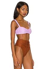 Shani Shemer Mia Bikini Top In Purple REVOLVE