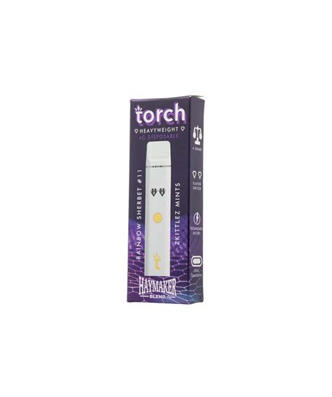 Torch Thc H Heavyweight Haymaker Blend Disposable 4gram Artisan Vapor