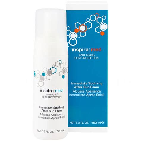 Inspiracosmetics Immediate Soothing After Sun Foam Med Anti Aging Sun Protection