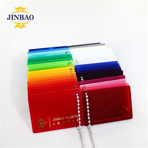 Jinbao Factory Mm Mm Mm Mm Mm Thick Rigid Resin Plexiglass Plastic