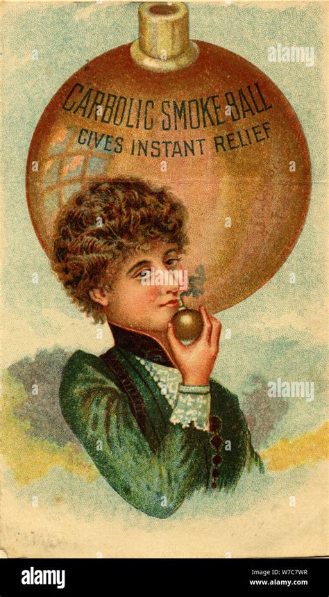 Carbolic Smoke Ball Th Century Artist Unknown Stock Photo Alamy