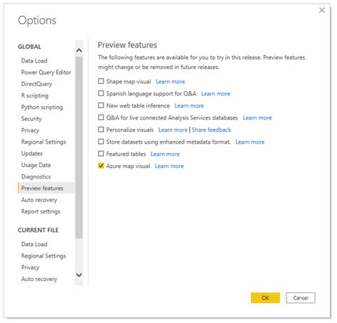 Manage Azure Maps Power Bi Visual Within Your Organization Microsoft