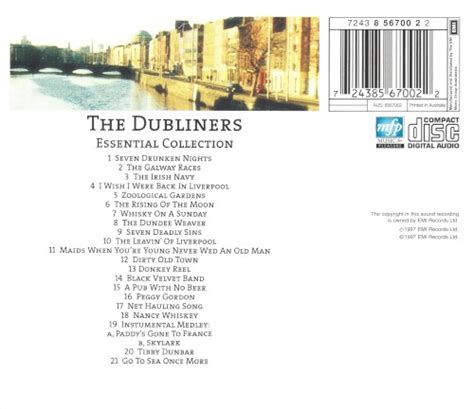 Release Essential Collection By The Dubliners Cover Art Musicbrainz