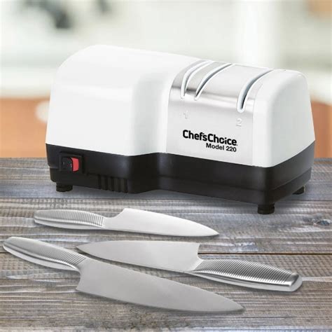 Knife Sharpener Hybrid Diamond Hone Model 220 Chef S Choice Brand