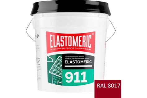 Жидкая резина Elastomeric Systems для кровли 20кг коричневый ...