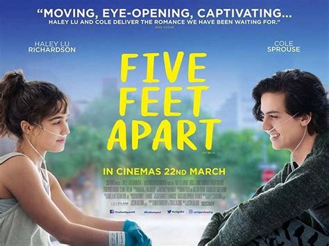 Five Feet Apart Starring Cole Sprouse And Haley Lu Richardson