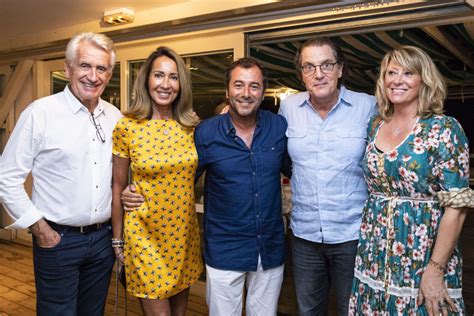 Photo Exclusif Gilbert Et Nicole Coullier Bernard Montiel Francis