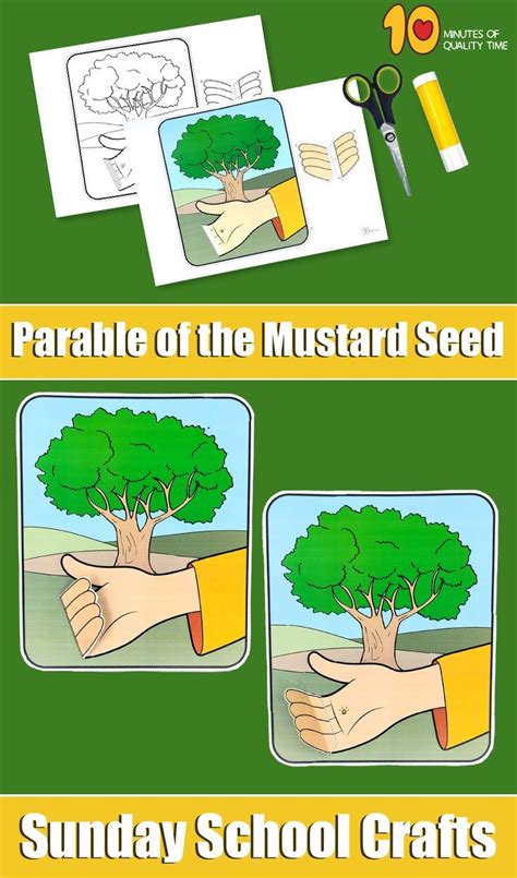 The parable of the mustard seed craft – Artofit