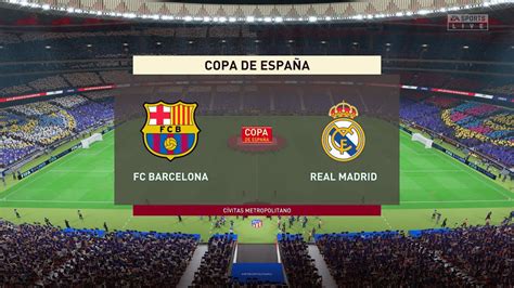 FIFA 23 PS4 El Clasico Showdown FC Barcelona Vs Real Madrid In The Copa