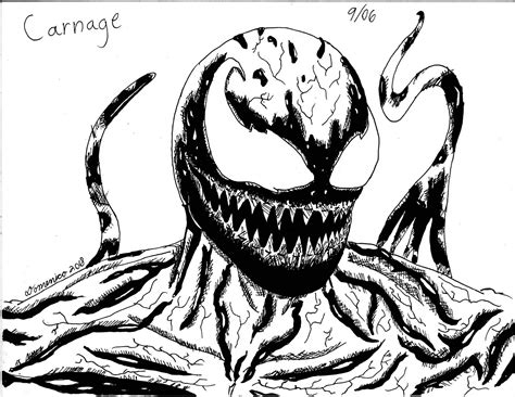 Carnage And Venom Drawings Marvel Amino