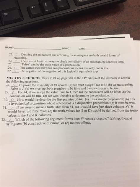 Denying The Antecedent And Affirming The