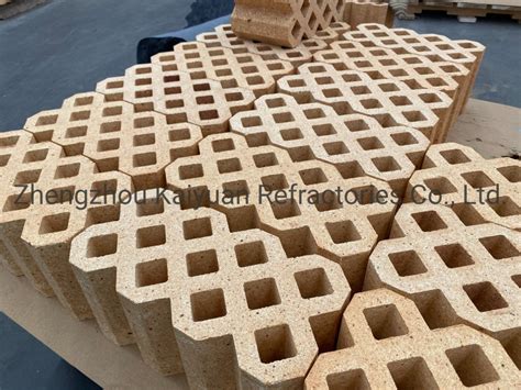 Checker Brick High Alumina Refractory Bricks For Hot Blast Stove High