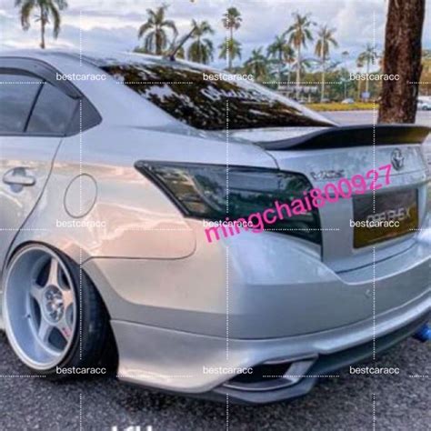 Toyota Vios NCP150 Ducktail Spoiler Rear Wing Fiber Bodykit Duck Tail