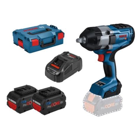 Boulonneuse 18v Bosch Gds 18v 1000 Professional 2 Batteries Procore 8