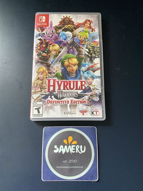 Used Hyrule Warriors Definitive Edition Nintendo Switch Usa Seller Free