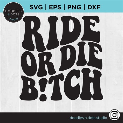 Ride or Die Svg, Ride or Die Btch Svg, Biker Svg for Sweatshirt, Funny ...