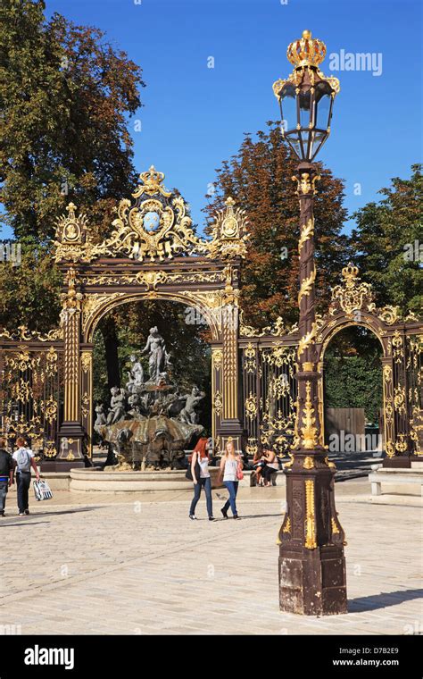 France Meurthe Et Moselle Lorraine Region Nancy Place Stanislas