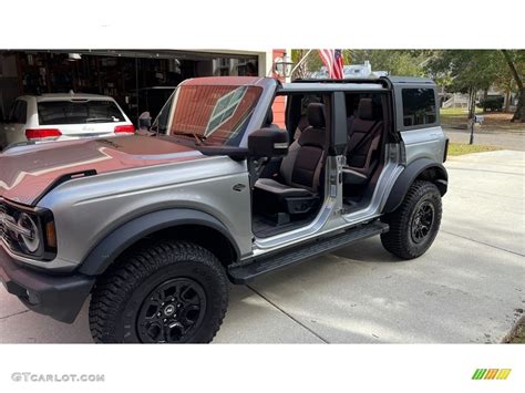 Iconic Silver Metallic Ford Bronco Wildtrak X Door