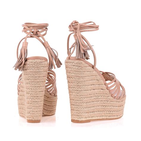 Uza Shoes Plataforma Salto Alto New Couro Nude Cole O Primavera Ver O