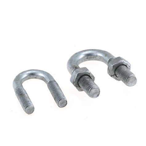 China Hot Dip Galvanized U Bolt Sizes Auto Part Trailer U Bolt Nut Pipe