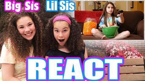 Big Sister And Little Sister React To She Gets Away With Everything By Mimi And Daniela Youtube