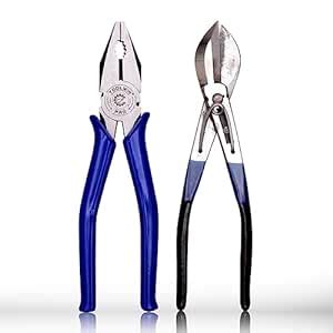 Toolwin Combo Set Combination Plier Inch Irani Cutter Inch Amazon