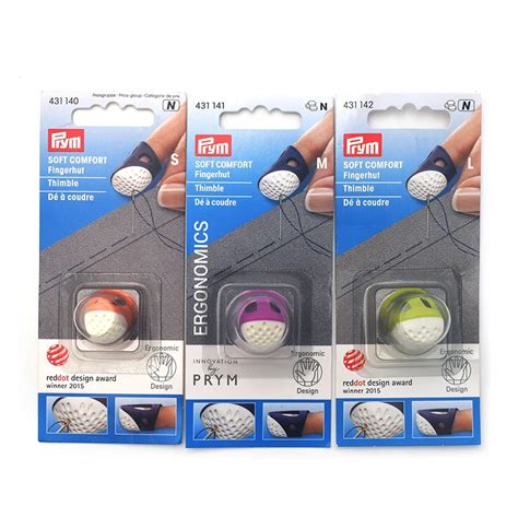 Prym High Quality Sewing Tools Ergonomic Thimble For Protect Silicone